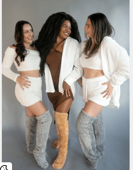 Cocoon dz - جوارب الحضن الدافئ فوق الركبة